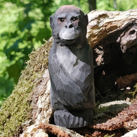 Thumbnail for Wudimals® Wooden Gorilla Animal Toy