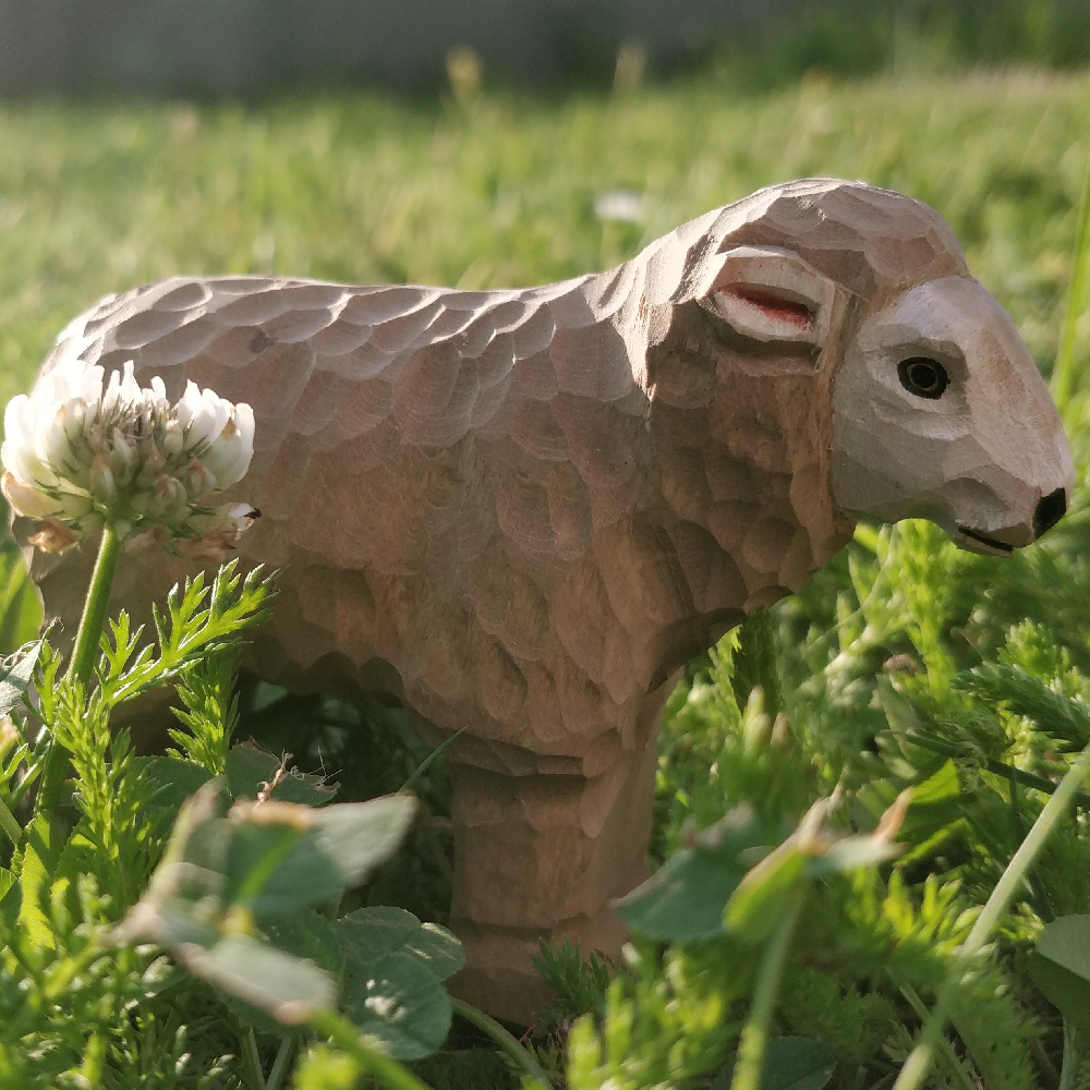 Wudimals® Wooden Sheep Animal Toy