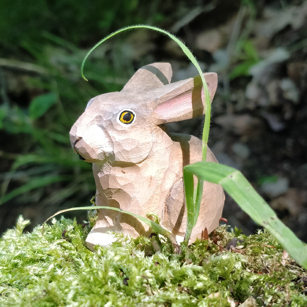 Wudimals® Wooden Hare Animal Toy