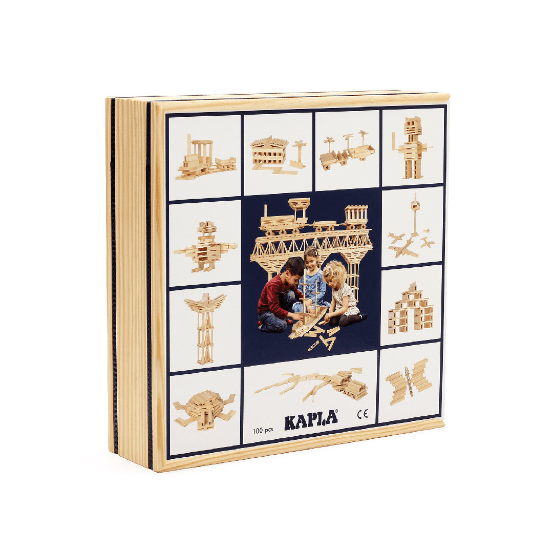 Kapla 100 Case wooden block construction toy
