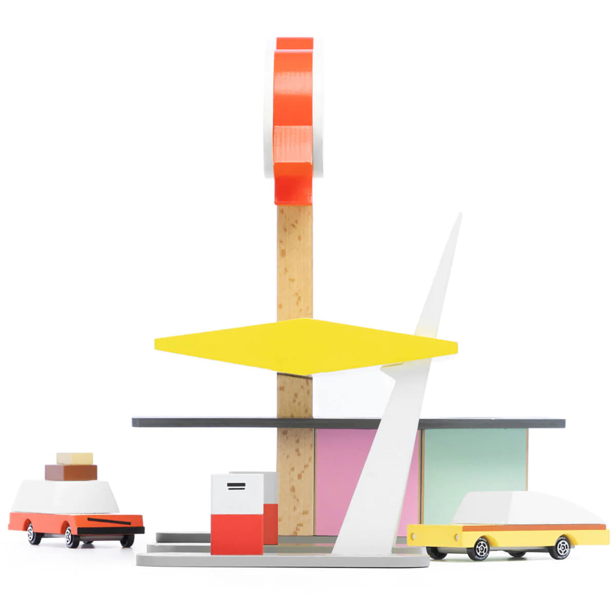 Candylab Rocket Station - Wooden Toy Car Candylab