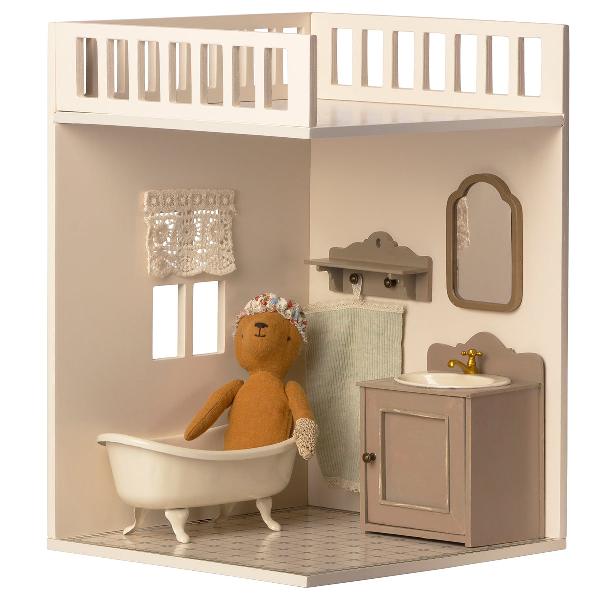 Maileg House of miniature bathroom