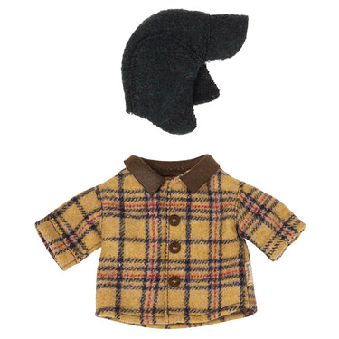 Maileg AW21 Woodsman Jacket and Hat For Teddy Dad