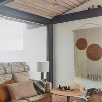 Thumbnail for OYOY living design Kika Wall rug cream with orange circles