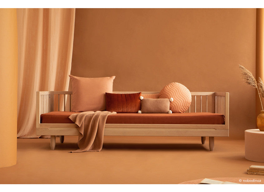 Pure Oak Wood Sofa Extension 200cm