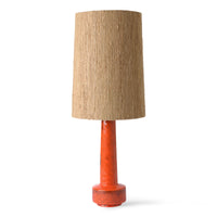 Thumbnail for HK Living cone lamp shade silk brown (ø32cm)