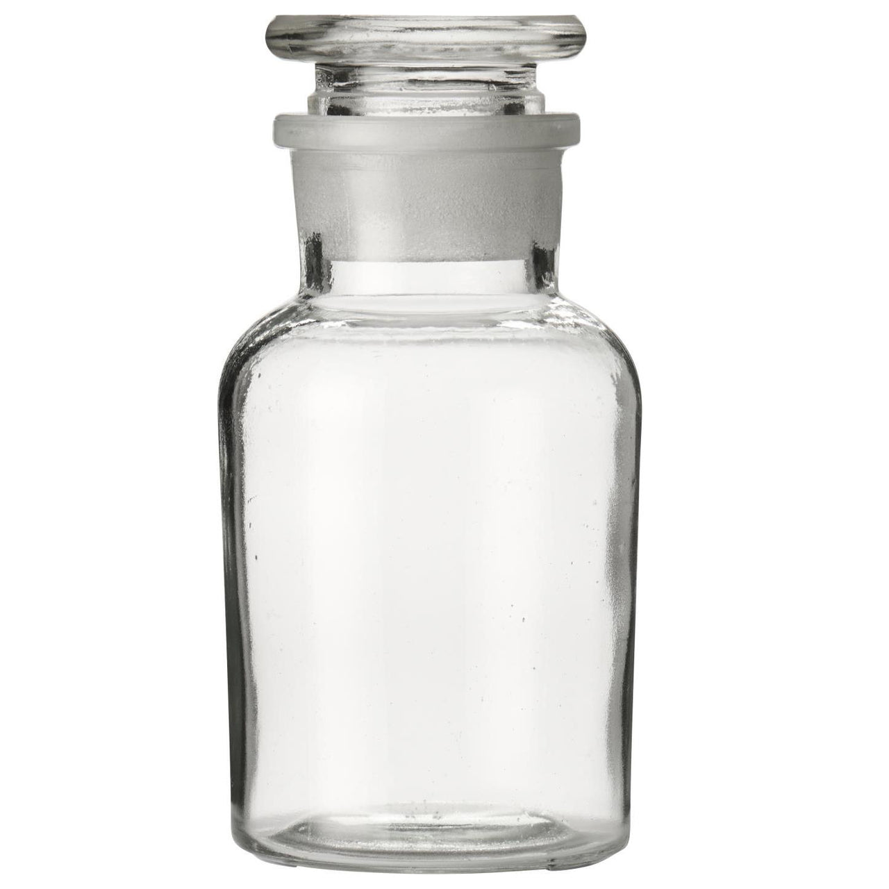 Pharmacy Glass W/glass Lid 125 ml