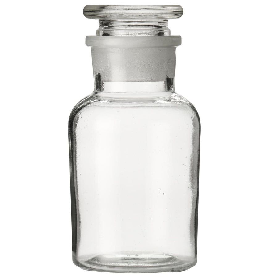 Pharmacy Glass W/glass Lid 125 ml