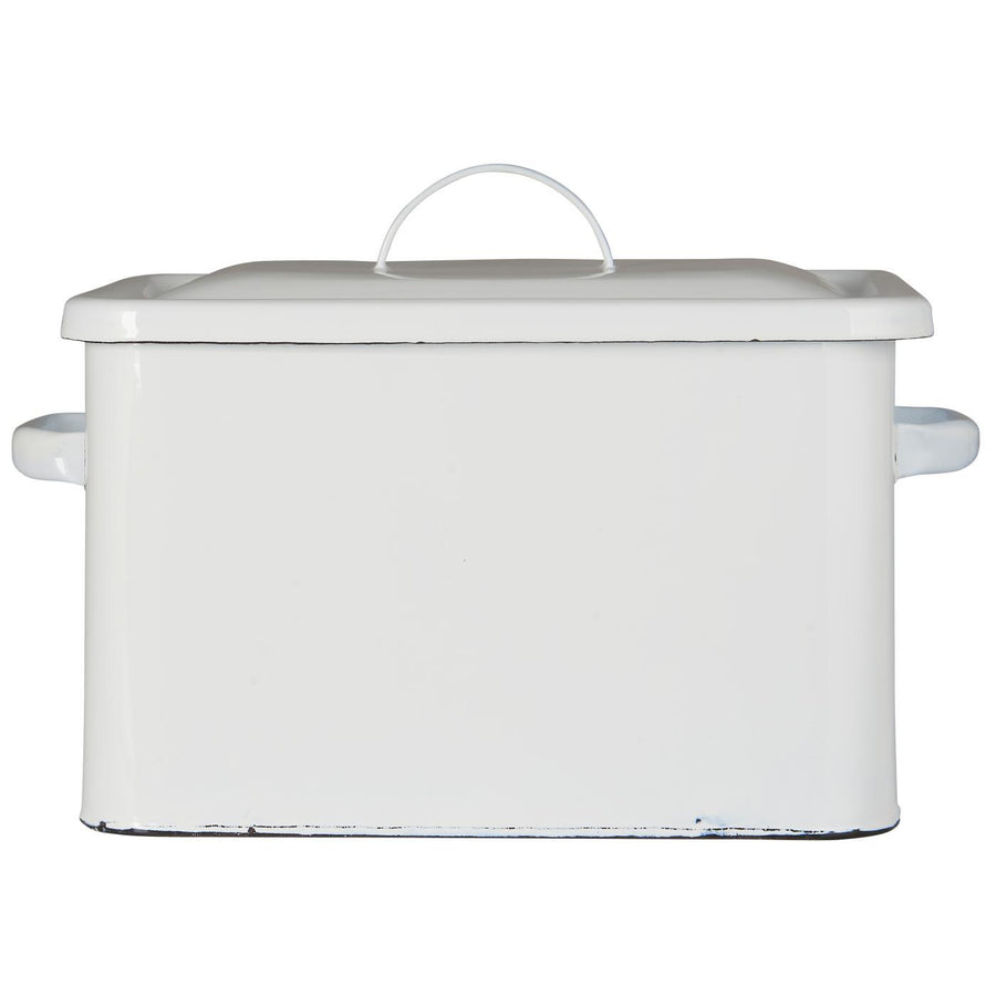 Bread Box Enamel - White
