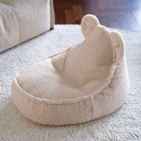 Thumbnail for Wigiwama Cream White Bear Beanbag