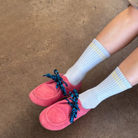 Thumbnail for Boyfriend Socks: Pastel Sky