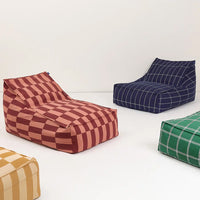 Thumbnail for Long Beanbag - Adult Size - Vibes Maroon Tiles