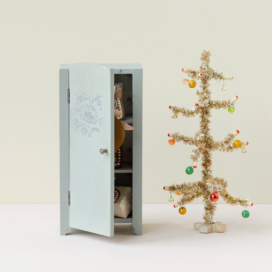Pre-order Miniature Closet - Grey/Mint