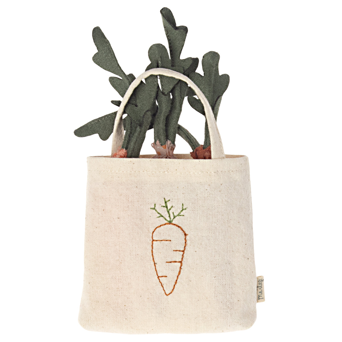 Maileg Carrots in Shopping Bag Mini 11-2402-00