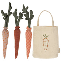 Thumbnail for Maileg Carrots in Shopping Bag Mini 11-2402-00