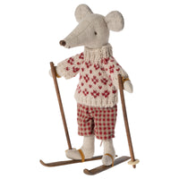Thumbnail for Maileg Ski and Ski Poles Mouse Mum and Dad Mouse 11-3006-00