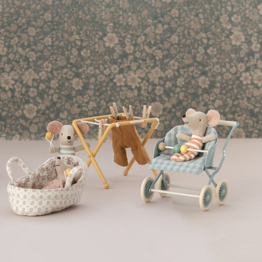 Maileg Drying Rack Maileg Drying rack, Mouse 5707304126379 11-3102-00 – Folk Interiors