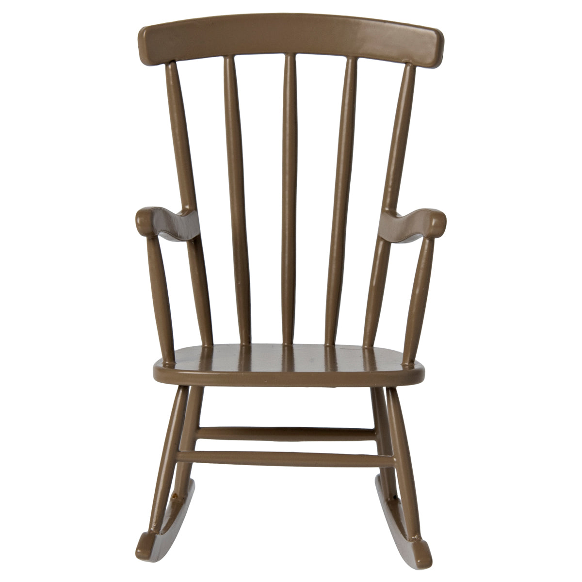 Maileg Rocking Chair Mouse Dark Brown 11 3117 01 Folk Interiors