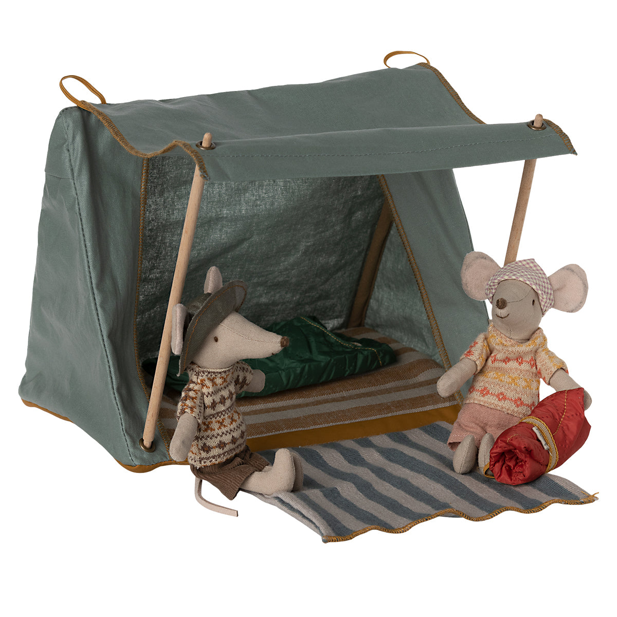 Maileg Happy Camper Tent, Mouse 11-3401-00