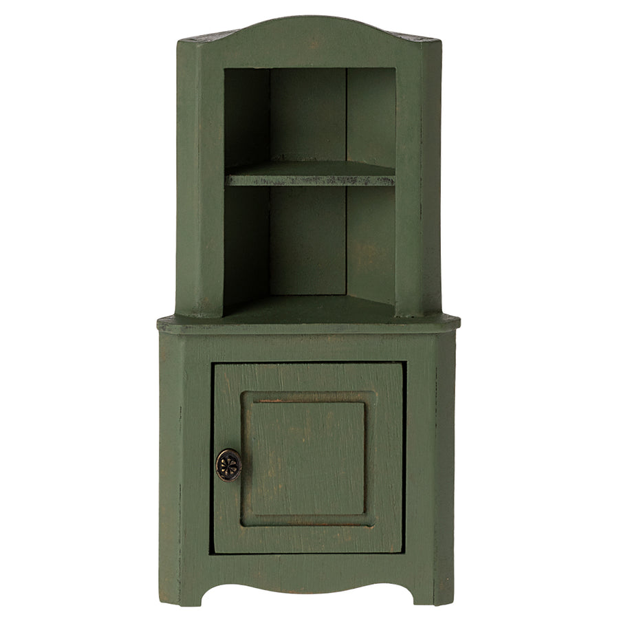 Corner Cabinet, Mouse - Dark Green 11-4002-01