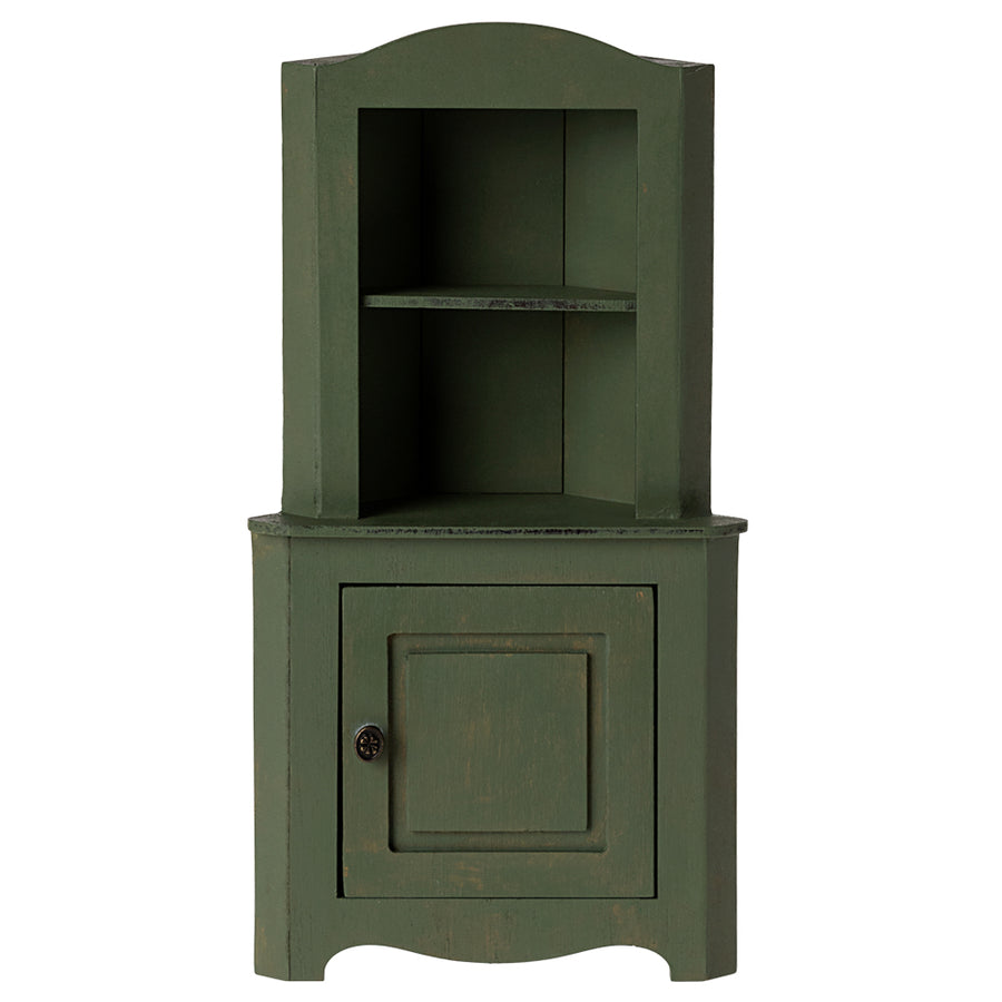 Corner Cabinet, Mouse - Dark Green 11-4003-00