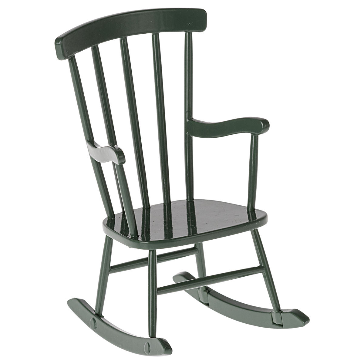 Maileg Rocking Chair Mouse Dark Green 11-4112-01