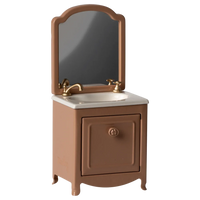 Thumbnail for Maileg, Sink dresser, Mouse - Dark Powder