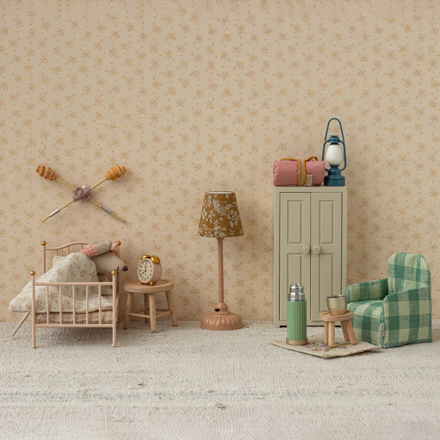 Vintage Lantern Mouse Blue