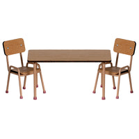 Thumbnail for Table and Chair Set Mouse Dark Powder