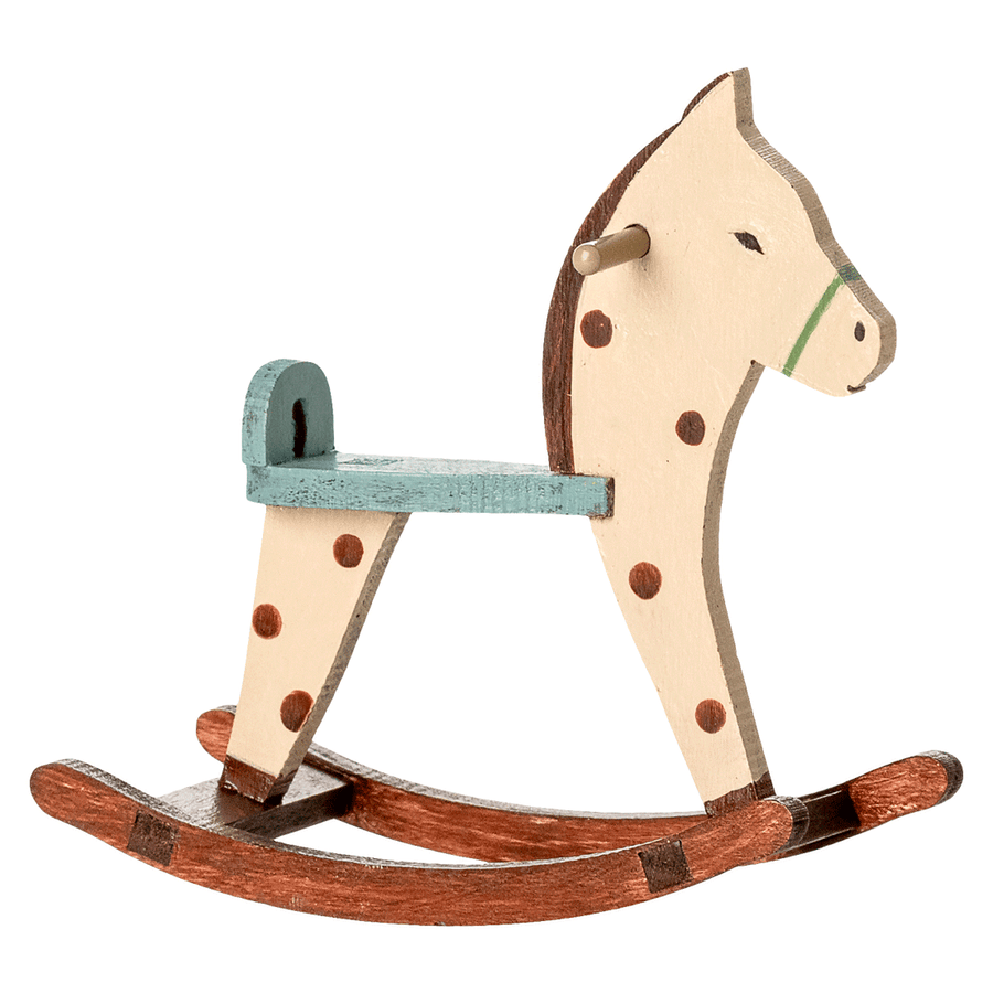 Pre-order Rocking Horse, Mouse - Spotted