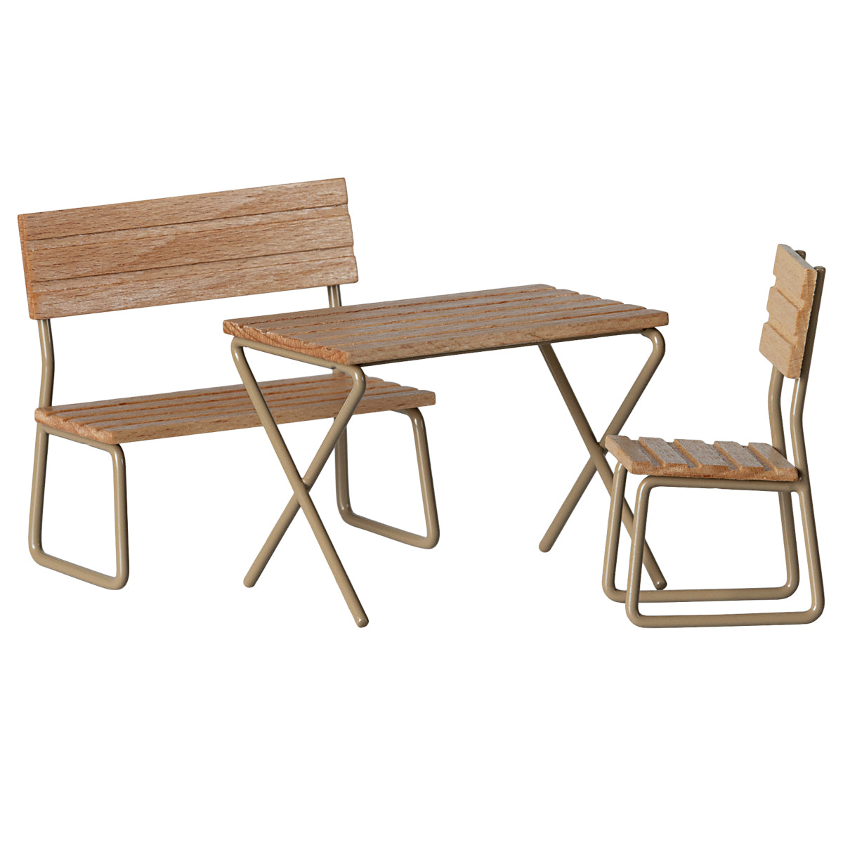 Garden Set - Table w. Chair and Bench Mouse