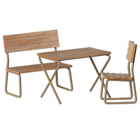 Thumbnail for Garden Set - Table w. Chair and Bench Mouse