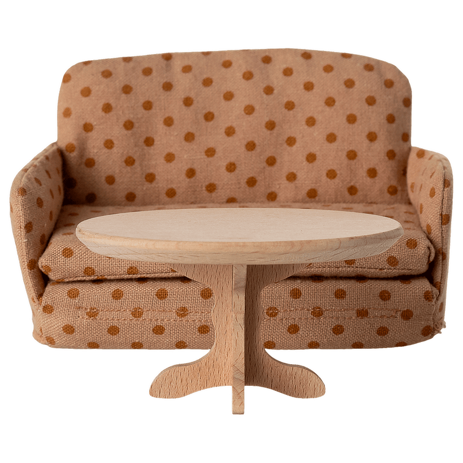 Oval Coffee Table, Mouse - Nature