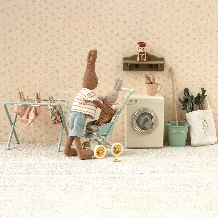 Maileg Stroller, Micro mint 11-5108-01