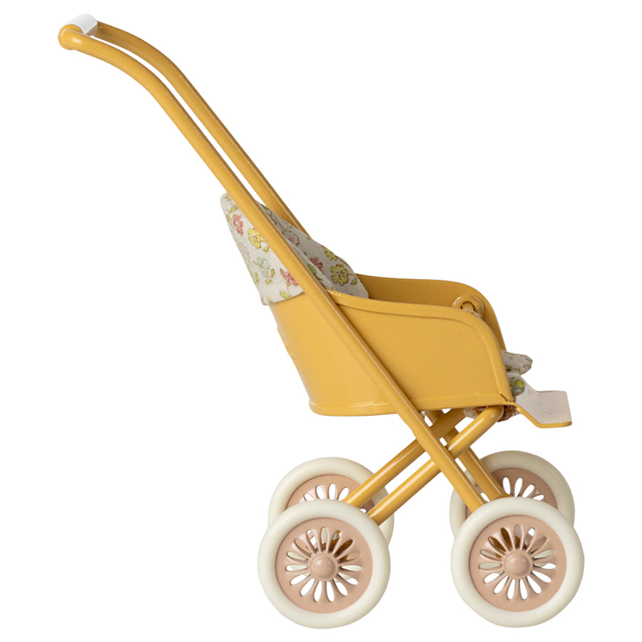 Maileg Stroller, Micro Yellow 11-5108-02