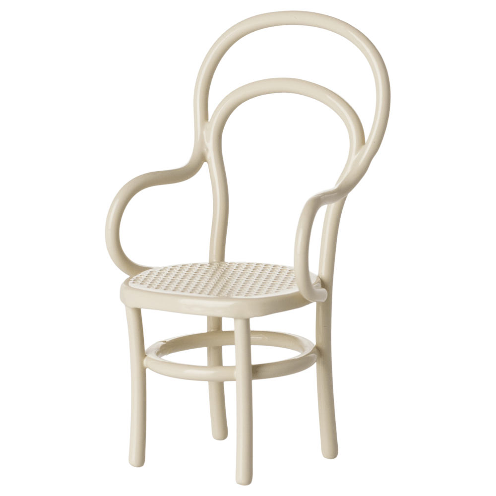 Pre - order Maileg Vintage Chair Mouse - Off White