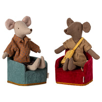 Thumbnail for Maileg Mouse Chair Velvet Mint