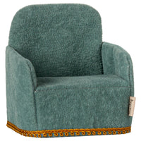 Thumbnail for Maileg Mouse Chair Velvet Mint