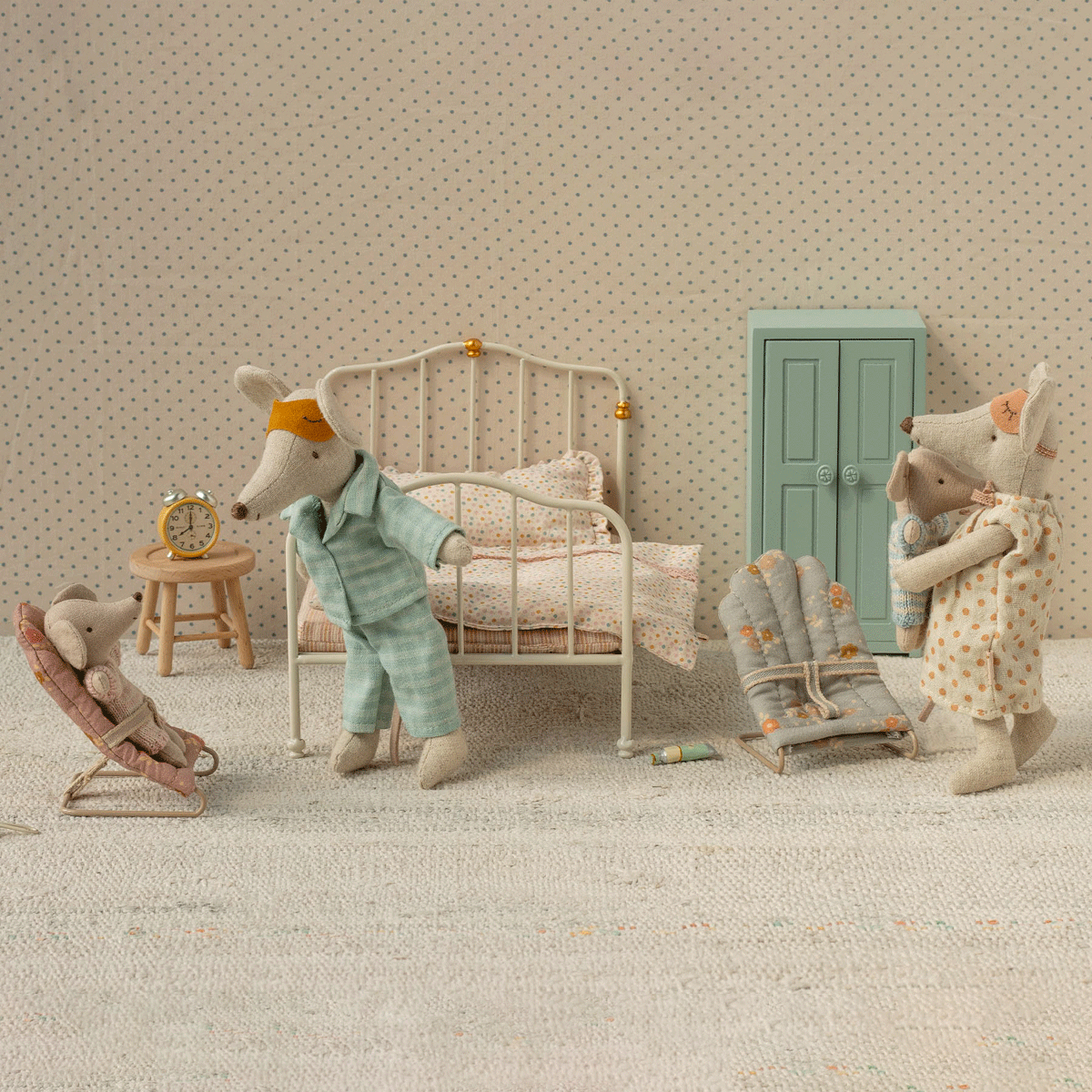 Pre-order Maileg Babysitter, My - Blue