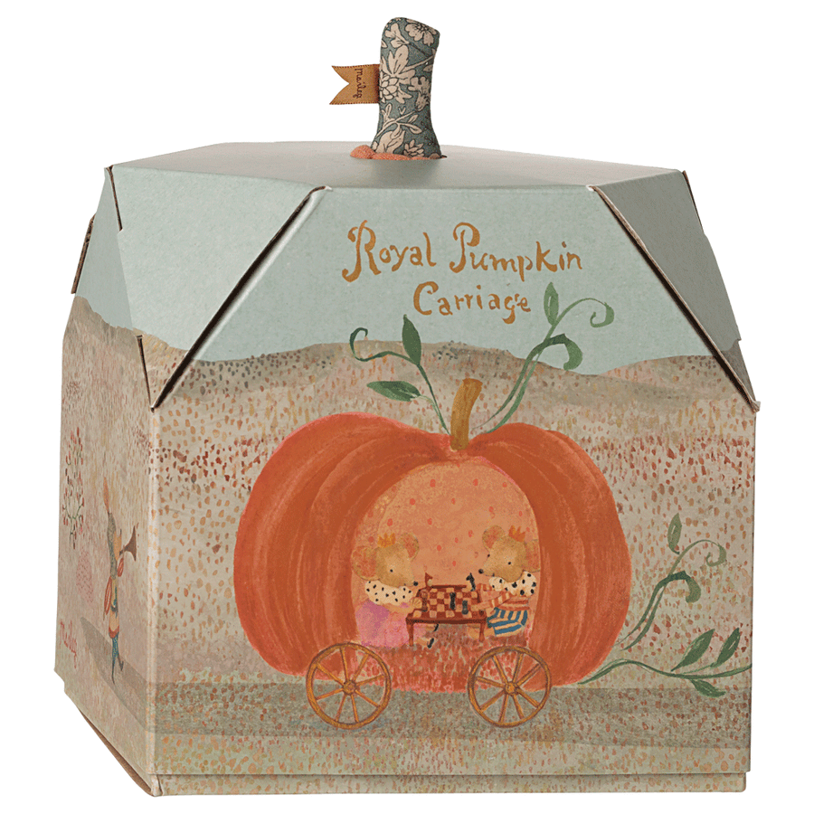 Pumpkin Carriage Mouse - Blue Tip