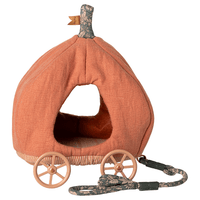 Thumbnail for Pumpkin Carriage Mouse - Blue Tip