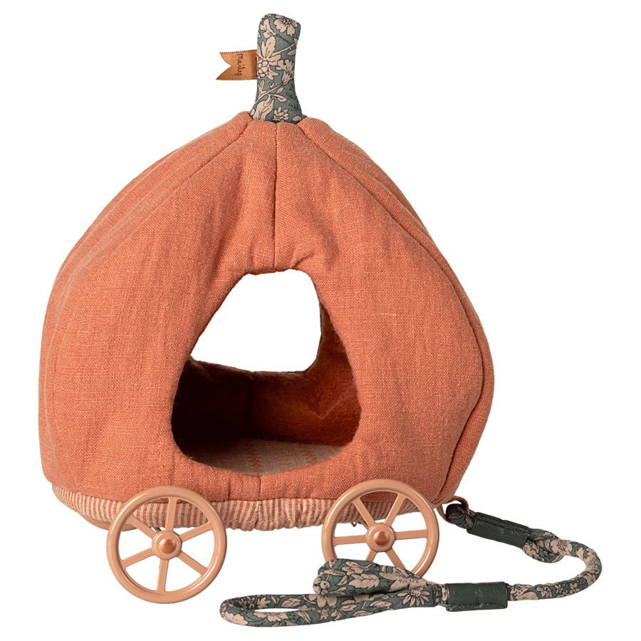 Pumpkin Carriage Mouse - Blue Tip