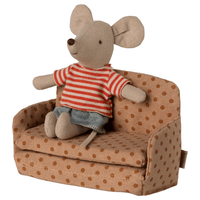 Thumbnail for Maileg Sofa Bed, Mouse - Dots