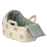 Thumbnail for Carry Cot, Baby Mouse - Blue