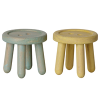 Thumbnail for PRE_ORDER Stool set, Mouse - Mint/Light yellow *July*