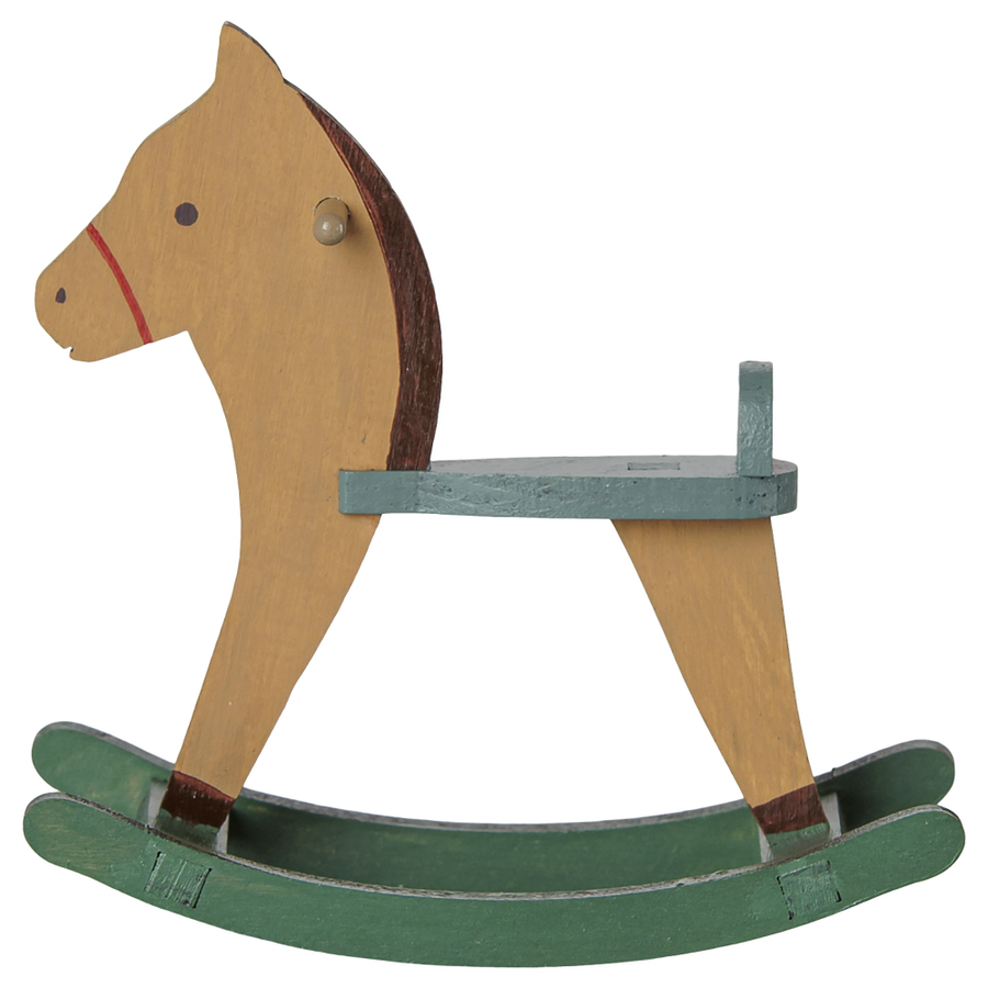 PRE_ORDER Rocking horse, Mouse - Light brown *September *