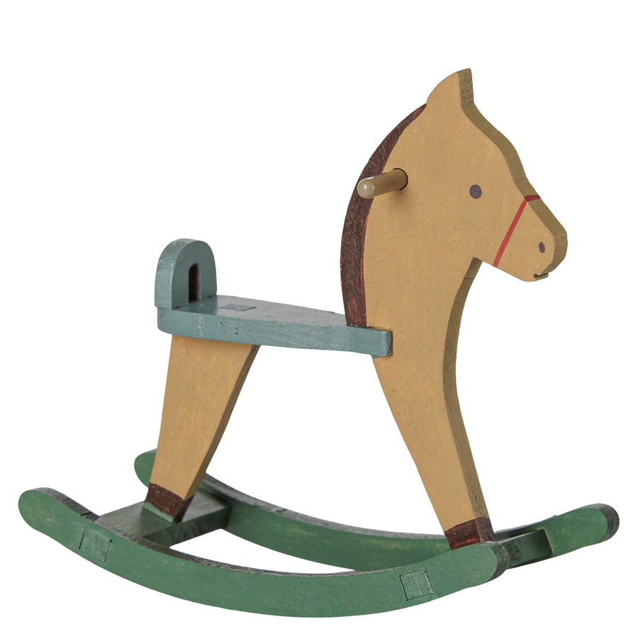 PRE_ORDER Rocking horse, Mouse - Light brown *September *