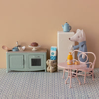 Thumbnail for Café set, Mouse, Big - Pale pink Regular