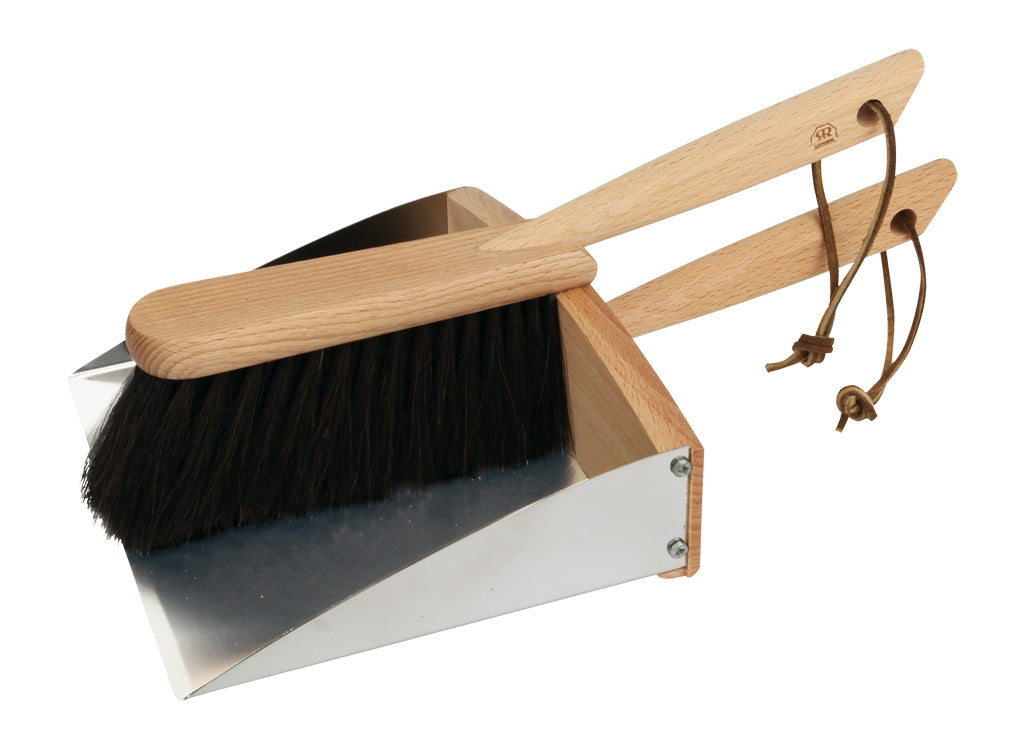 Redecker Dustpan and Hand Brush Set Magnetic 110022