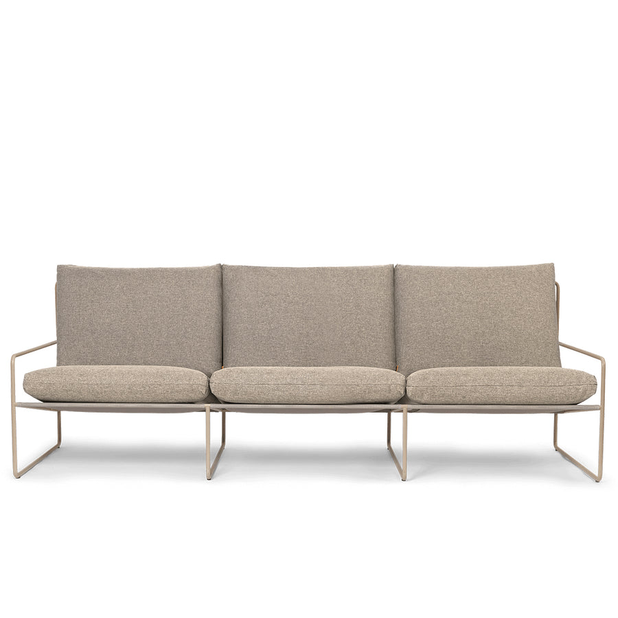 Desert 3-seater Dolce - Cashmere / Dark Sand